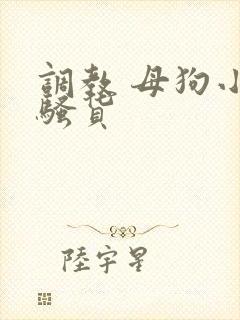 调教 母狗小说骚货