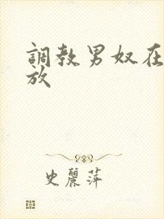 调教男奴在线播放