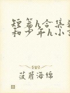 短篇h合集猛男和少年h小说