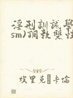 淫刑训诫学校(sm)调教双性