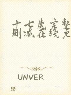 十七岁完整版未删减在线免费观看