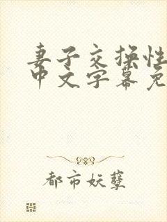 妻子交换性韩国中文字幕免费观看