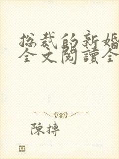 总裁的新婚罪妻全文阅读全文