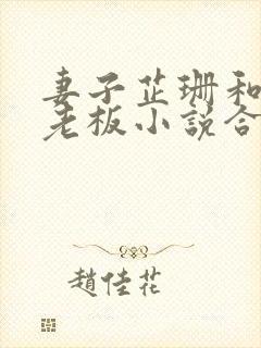 妻子芷珊和卖菜老板小说合集免费阅读