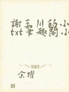 谢玉川的小母狗txt笔趣阁小说封面