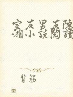 室友男友陈硕阮湘小说阅读