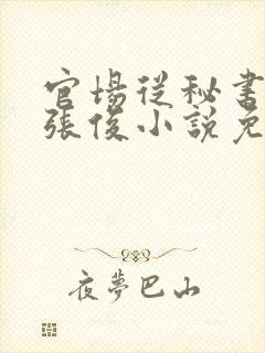 官场从秘书开始张俊小说免费阅读封面