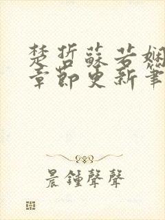 楚哲苏若娴最新章节更新笔趣阁