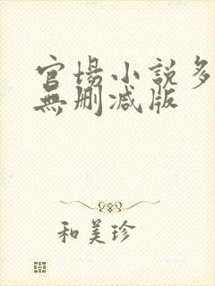 官场小说多女主无删减版