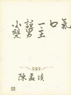 小说一口气看完双男主