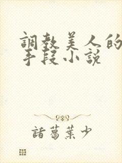 调教美人的百种手段小说