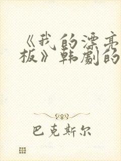 《我的漂亮女老板》韩剧的基本信息是什么?封面