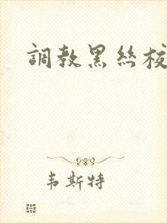 调教黑丝校花封面