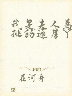 我是夫人为少爷挑的通房丫鬟