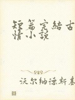 短篇完结古代言情小说封面