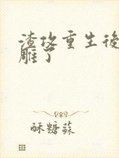 渣攻重生后变沙雕了