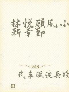 林悦顾风小说最新章节