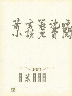 萧玄策沈晚梨的小说免费阅读无弹窗