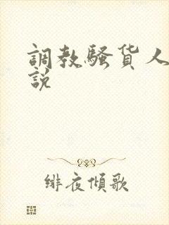 调教骚货人妻小说封面