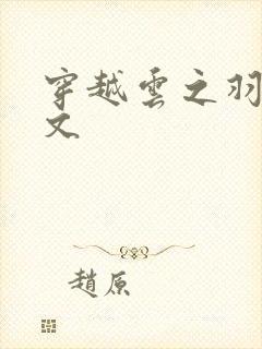 穿越云之羽同人文封面