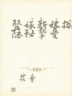 替嫁新娘总裁的隐秘挚爱