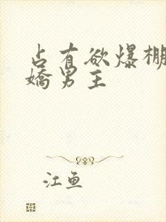 占有欲爆棚的病娇男主