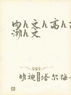 肉h文h高h高潮h文