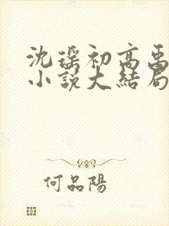 沈瑶初高禹川的小说大结局