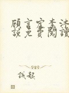 顾言宸李沐歌小说免费阅读