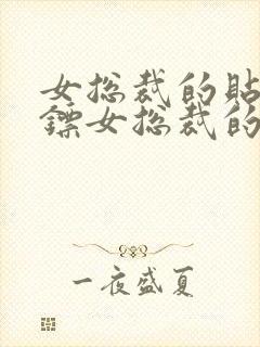 女总裁的贴身保镖女总裁的贴身保镖小说