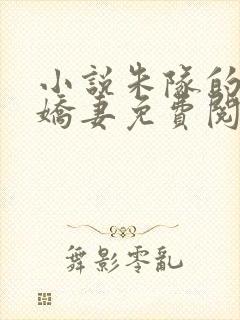 小说朱队的续弦娇妻免费阅读