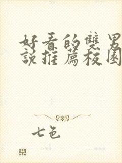 好看的双男主小说推荐校园