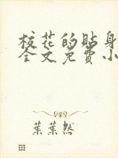 校花的贴身高手全文免费小说