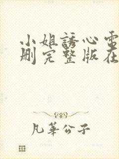 小姐诱心电影未删完整版在线播放封面