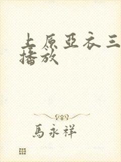 上原亚衣三正在播放