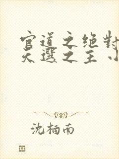 官道之绝对权力天选之主 小说阅读