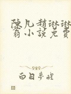 陈凡赵琳琳主人翁小说免费阅读