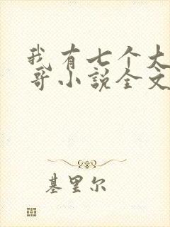 我有七个大佬哥哥小说全文免费阅读封面