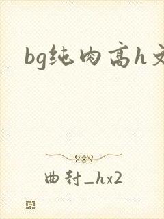 bg纯肉高h文