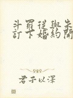 斗罗从与朱竹清订下婚约开始的小说免费阅读