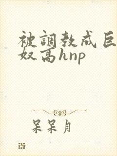 被调教成巨乳奶奴高hnp