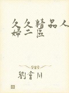 久久精品人妻少妇二区