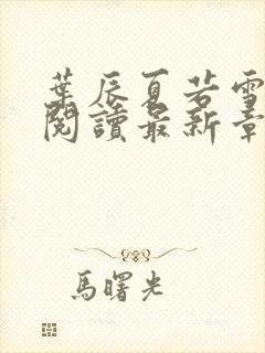 叶辰夏若雪免费阅读最新章节