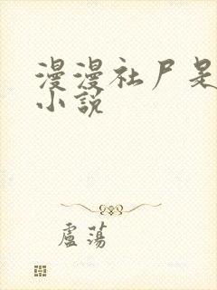 漫漫社尸是什么小说