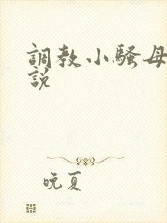 调教小骚母狗小说
