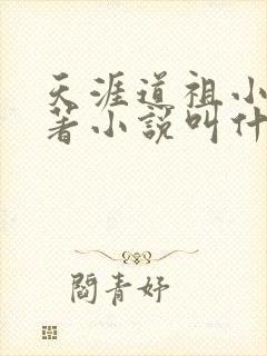 天涯道祖小说原著小说叫什么名字