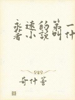 永远的第一名原著小说叫什么