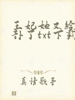 王妃她又给人算卦了txt下载封面