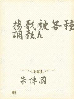 杨戬被各种玉势调教h