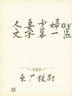 人妻少妇av中文字幕一区二区封面